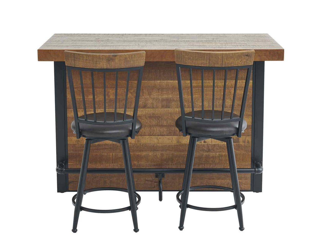 Tyler 3-Piece 38-inch Counter Bar Set from Steve Silver - Luna Furniture