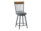 Tyler Swivel 24-inch Counter Stool from Steve Silver - Luna Furniture