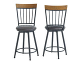 Tyler Swivel 24-inch Counter Stool from Steve Silver - Luna Furniture