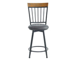 Tyler Swivel 24-inch Counter Stool from Steve Silver - Luna Furniture