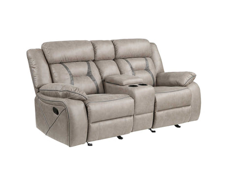 Tyson Reclining Glider Console Loveseat from Steve Silver - Luna Furniture