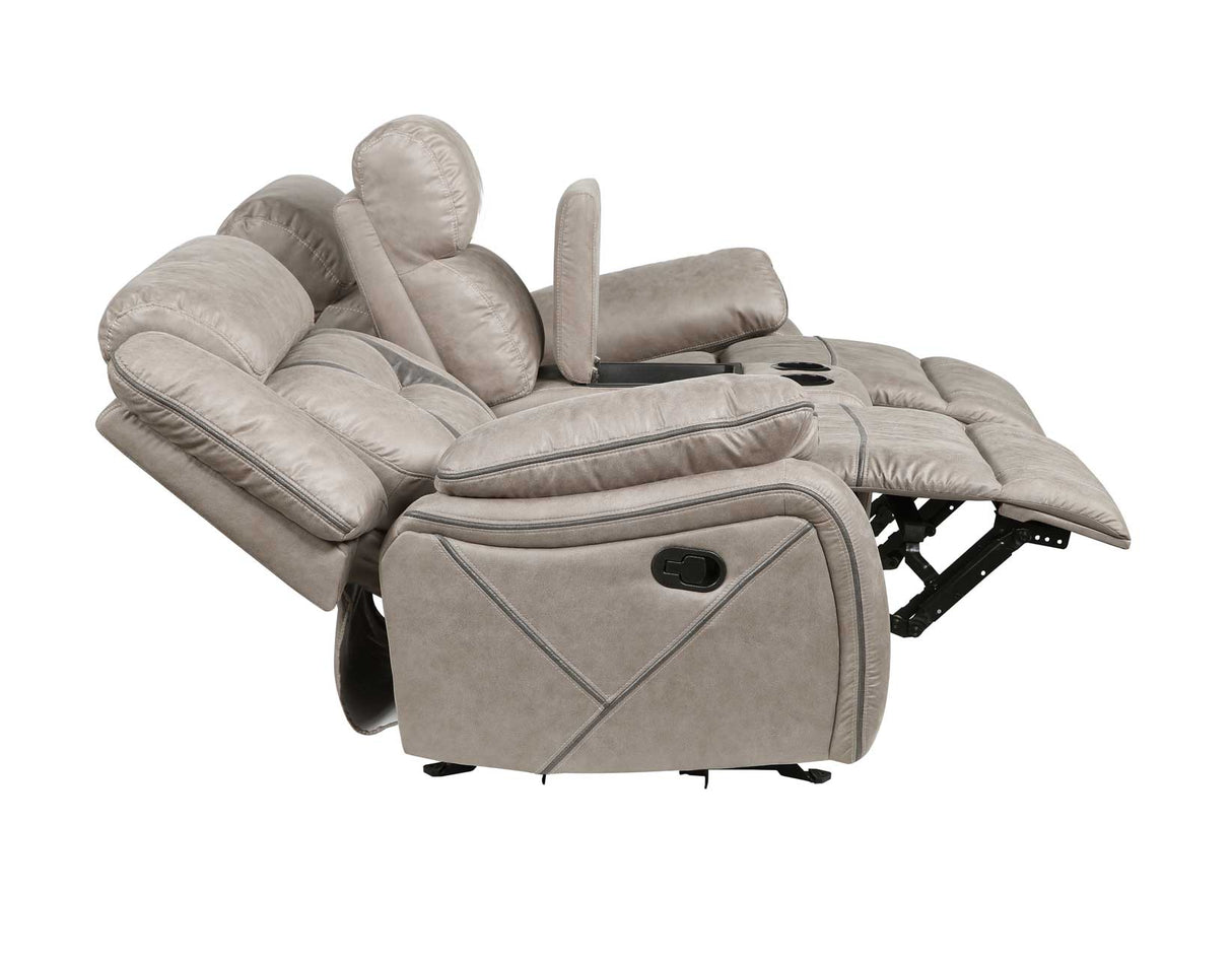 Tyson Reclining Glider Console Loveseat from Steve Silver - Luna Furniture