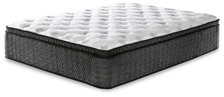 Ultra Luxury ET with Memory Foam Mattress with Adjustable Base in White - PKG018466