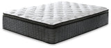 Ultra Luxury ET with Memory Foam Mattress with Adjustable Base in White - PKG018467