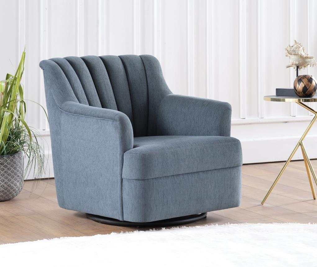 Urbane Swivel Chair (Urbane Petrol Blue) - 15-URB-202522-01-S