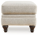 Valerani Chair and Ottoman in Sandstone - PKG015039