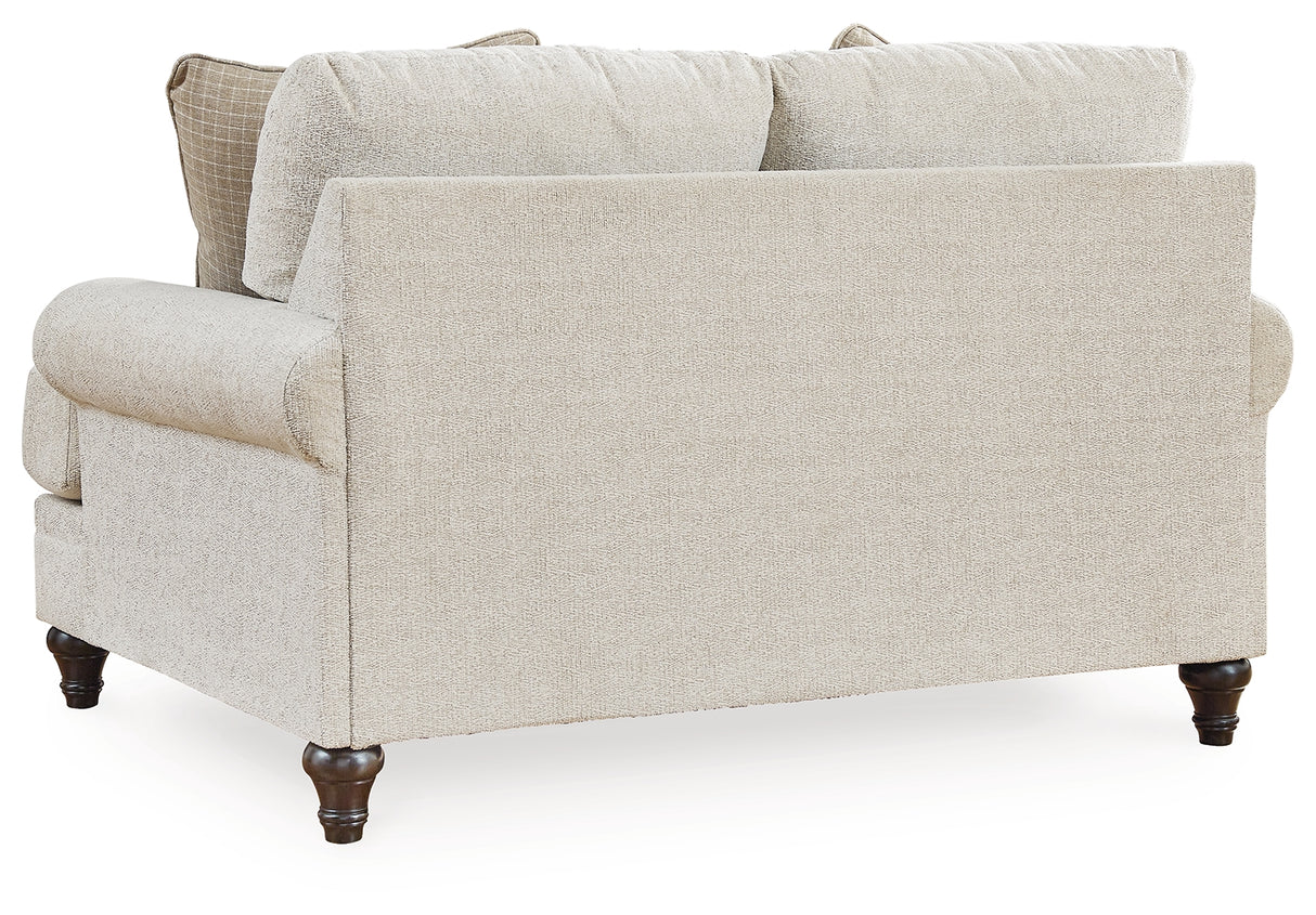 Valerani Sofa, Loveseat, Chair and Ottoman in Sandstone - PKG015041