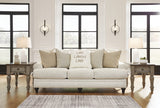 Valerani Sofa, Loveseat, Chair and Ottoman in Sandstone - PKG015041