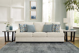 Valerano Sofa and Loveseat in Parchment - PKG015022