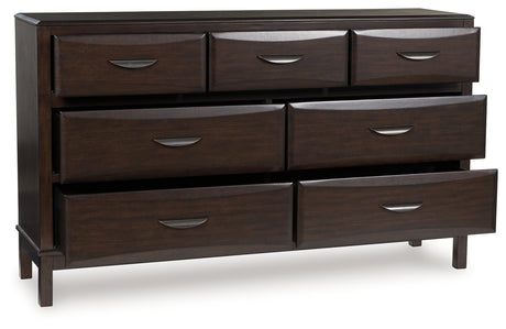 Vanmore Dark Brown Dresser - B479-31