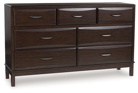 Vanmore Dark Brown Dresser - B479-31