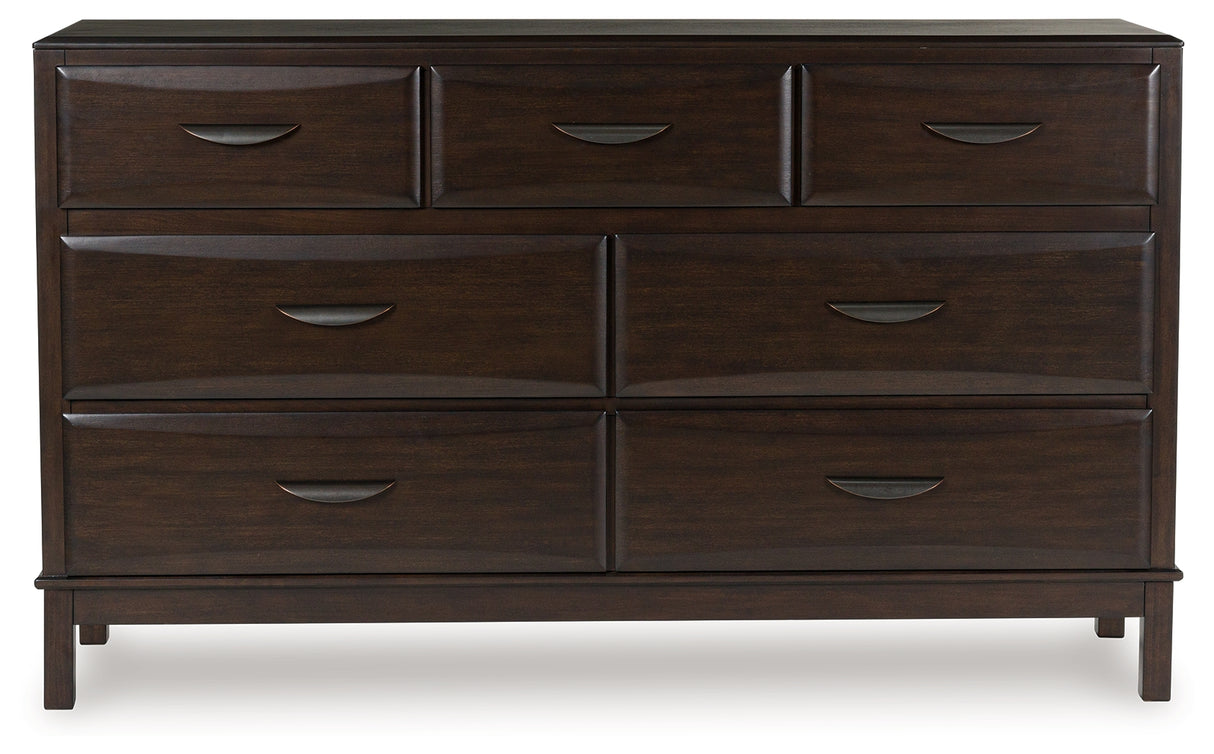 Vanmore Dark Brown Dresser - B479-31