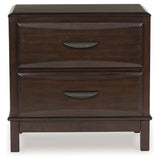 Vanmore Dark Brown Nightstand - B479-92