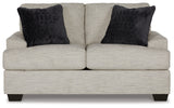 Vayda Sofa and Loveseat in Pebble - PKG015019