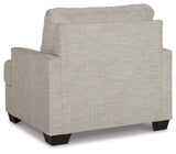 Vayda Sofa, Loveseat, Chair and Ottoman in Pebble - PKG015020