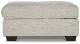 Vayda Sofa, Loveseat, Chair and Ottoman in Pebble - PKG015020