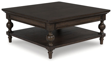 Veramond Dark Brown Coffee Table from Ashley - Luna Furniture