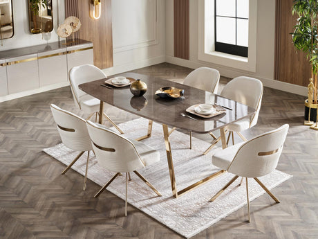 Veronica Dining Table - 25-VRN-DINING TABLE