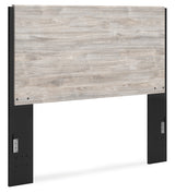 Vessalli Queen Panel Headboard with Mirrored Dresser and 2 Nightstands in Two-tone from Ashley - Luna Furniture