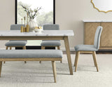 Vida Gray Dining Bench - VD500BNG