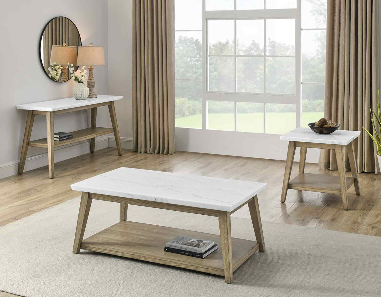 Vida Marble Top Sofa Table - VD300WS