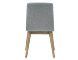 Vida Upholstered Side Chair, Gray - VD500SG