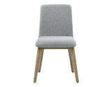 Vida Upholstered Side Chair, Gray - VD500SG