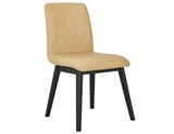 Vida Vegan Leather Side Chair, Sand - VD500KST