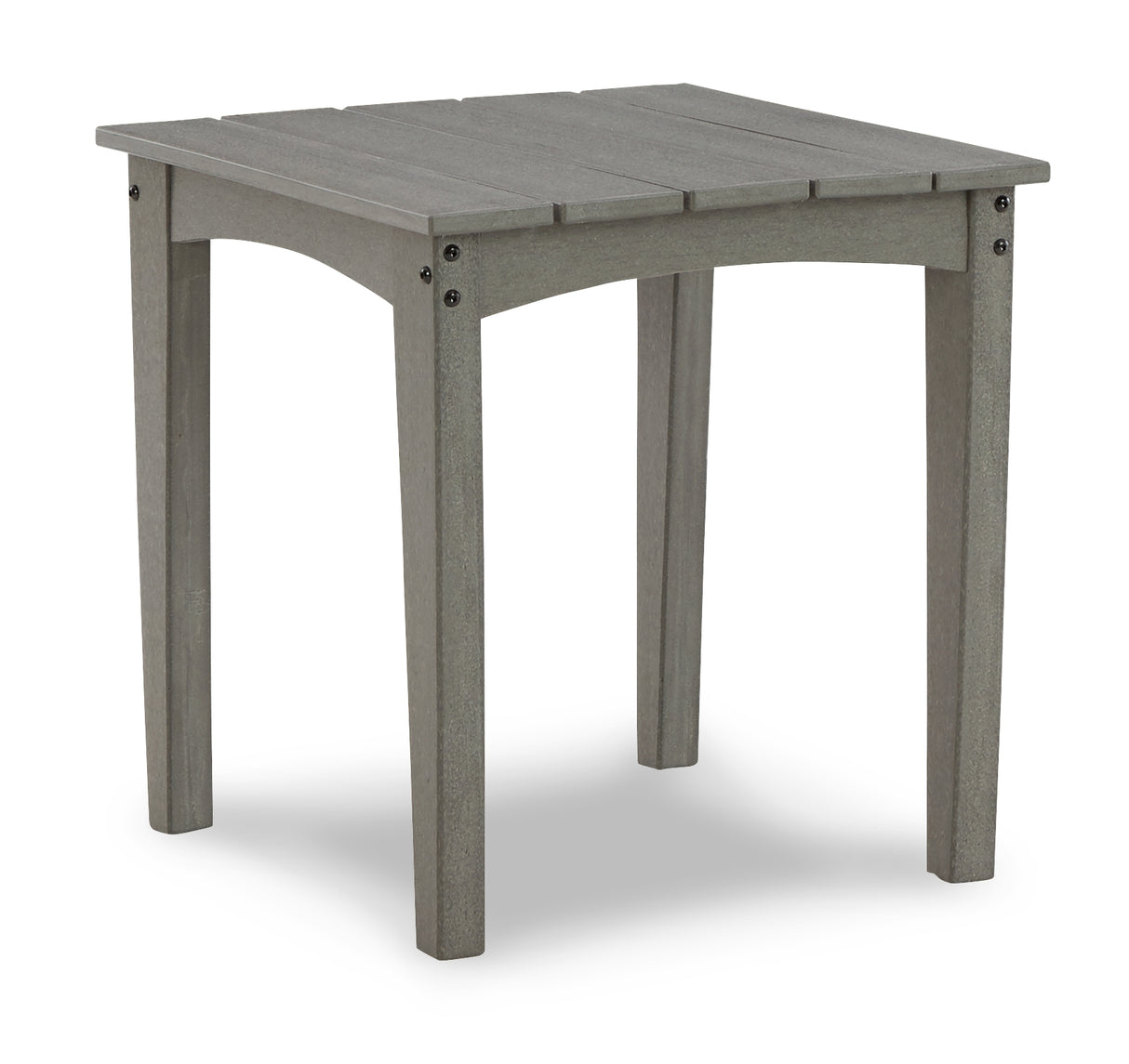 Visola Outdoor Adirondack Chair and End Table in Gray - PKG012915