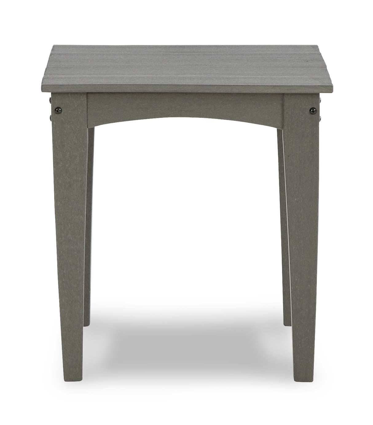 Visola Outdoor Chair with End Table in Gray - PKG011418