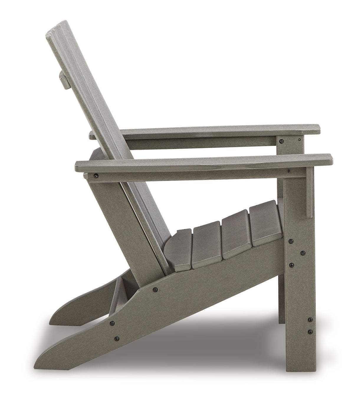 Visola Outdoor Chair with End Table in Gray - PKG011418