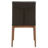 Alex Dining Chair in Sable Top Grain Leather, Walnut, Set of 2 - 5144.SAB/WAL