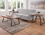 Walden Parquet 3-Piece Occasional Set(Cocktail & 2 End Tables) from Steve Silver - Luna Furniture