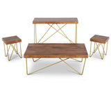 Walter Brass Inlay End Table from Steve Silver - Luna Furniture