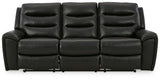 Warlin Sofa, Loveseat and Recliner in Black - PKG013184