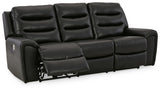 Warlin Sofa, Loveseat and Recliner in Black - PKG013184