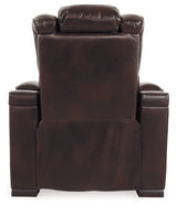 Warnerton 3-Piece Home Theater Seating in Chocolate - PKG010450