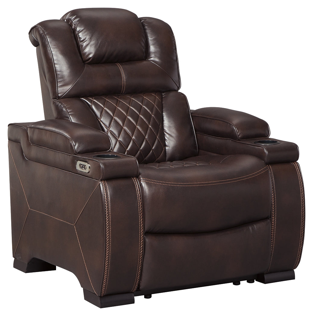 Warnerton Sofa and Recliner in Chocolate - PKG014069