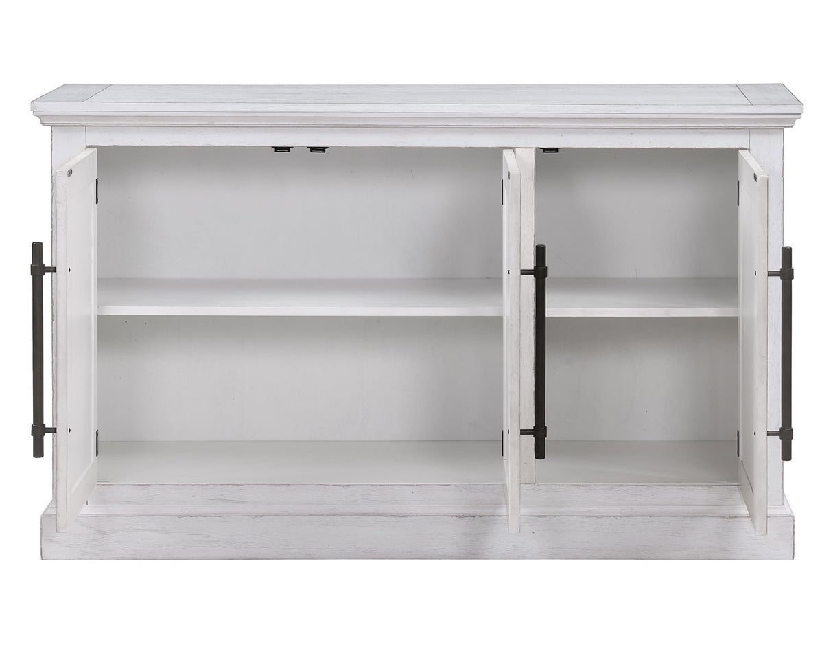 Warren 60″ Server, White - WAR500WSV