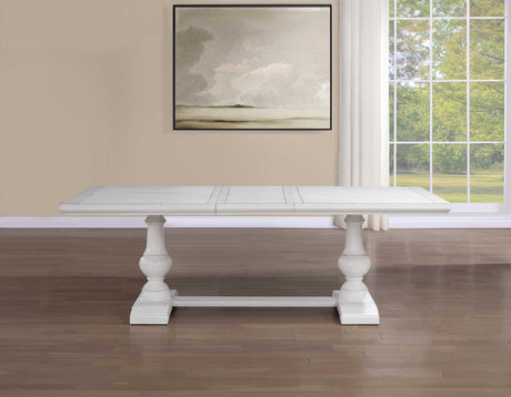 Warren 72-90″ Rectangular Table w/18″ Leaf - SET | WAR500WTT | WAR500WTB