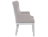 Warren Arm Chair, White from Steve Silver - Luna Furniture