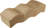 Wave Velvet Upholstered Bench in Beige from Meridian - Luna Furniture