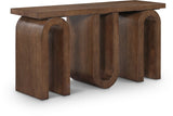 Westbourne Console Table Brown from Meridian - Luna Furniture