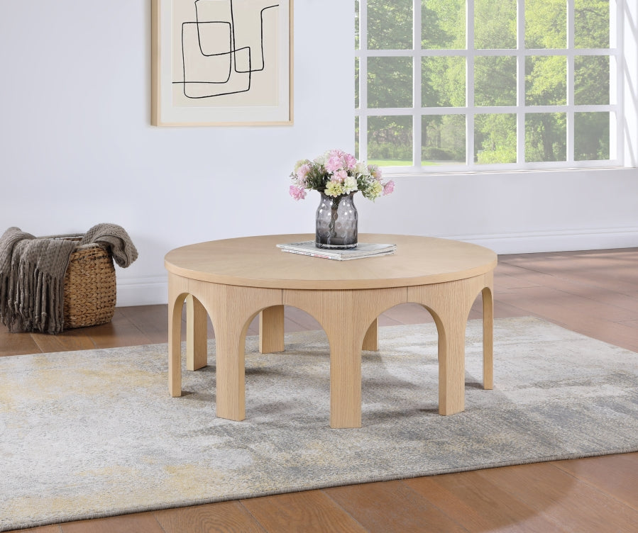 Westfield Coffee Table Natural from Meridian - Luna Furniture