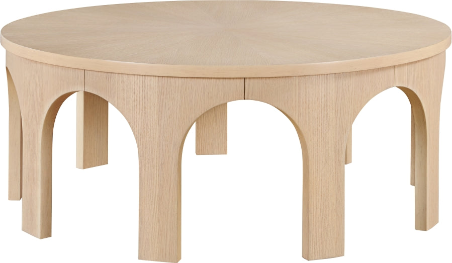 Westfield Coffee Table Natural from Meridian - Luna Furniture