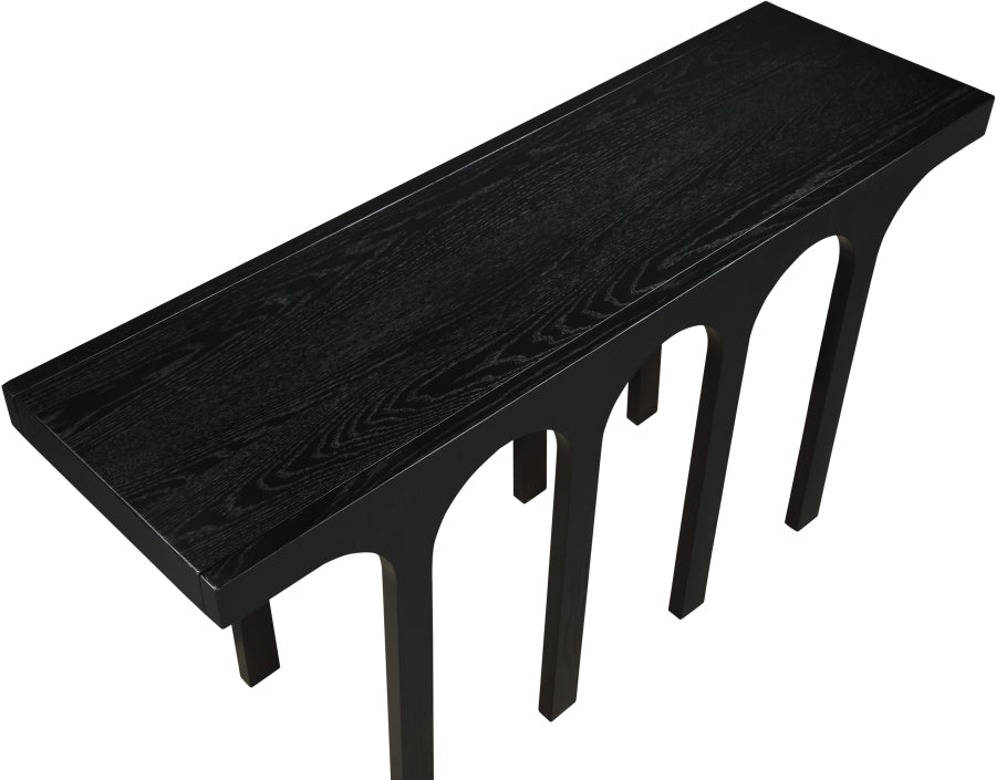 Westfield Console Table Black from Meridian - Luna Furniture