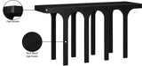 Westfield Console Table Black from Meridian - Luna Furniture