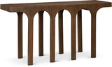 Westfield Console Table Brown from Meridian - Luna Furniture