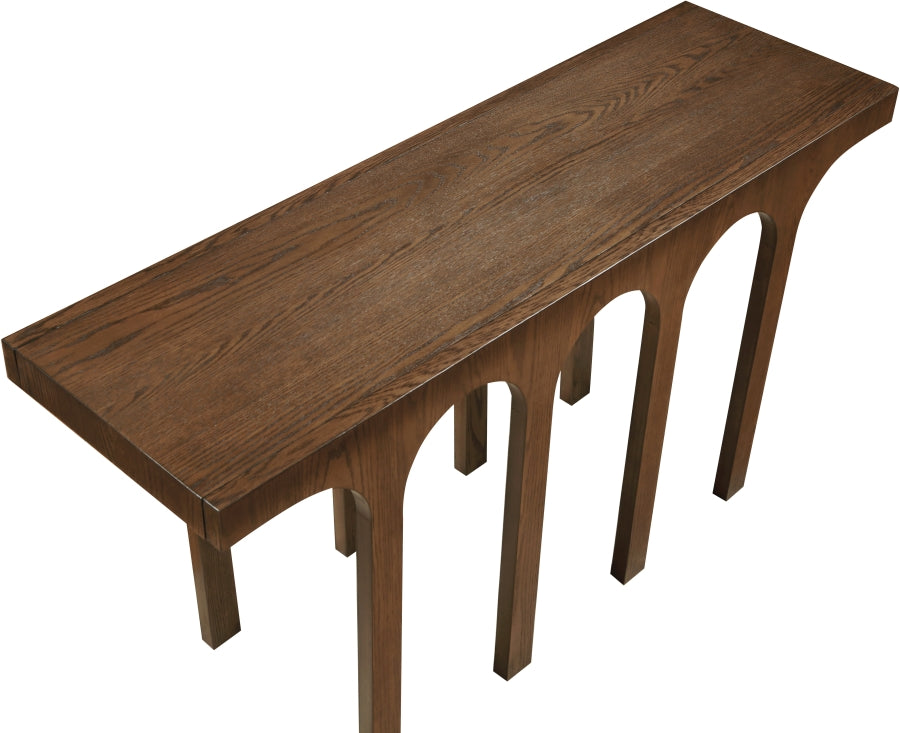 Westfield Console Table Brown from Meridian - Luna Furniture