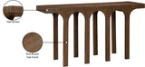 Westfield Console Table Brown from Meridian - Luna Furniture